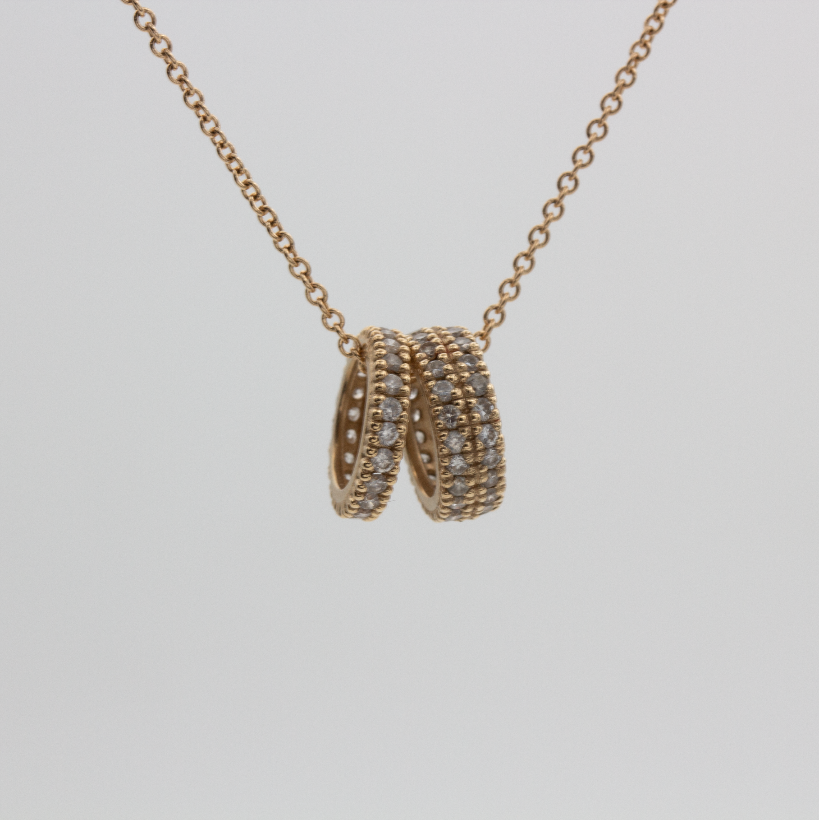 Single Pave charm