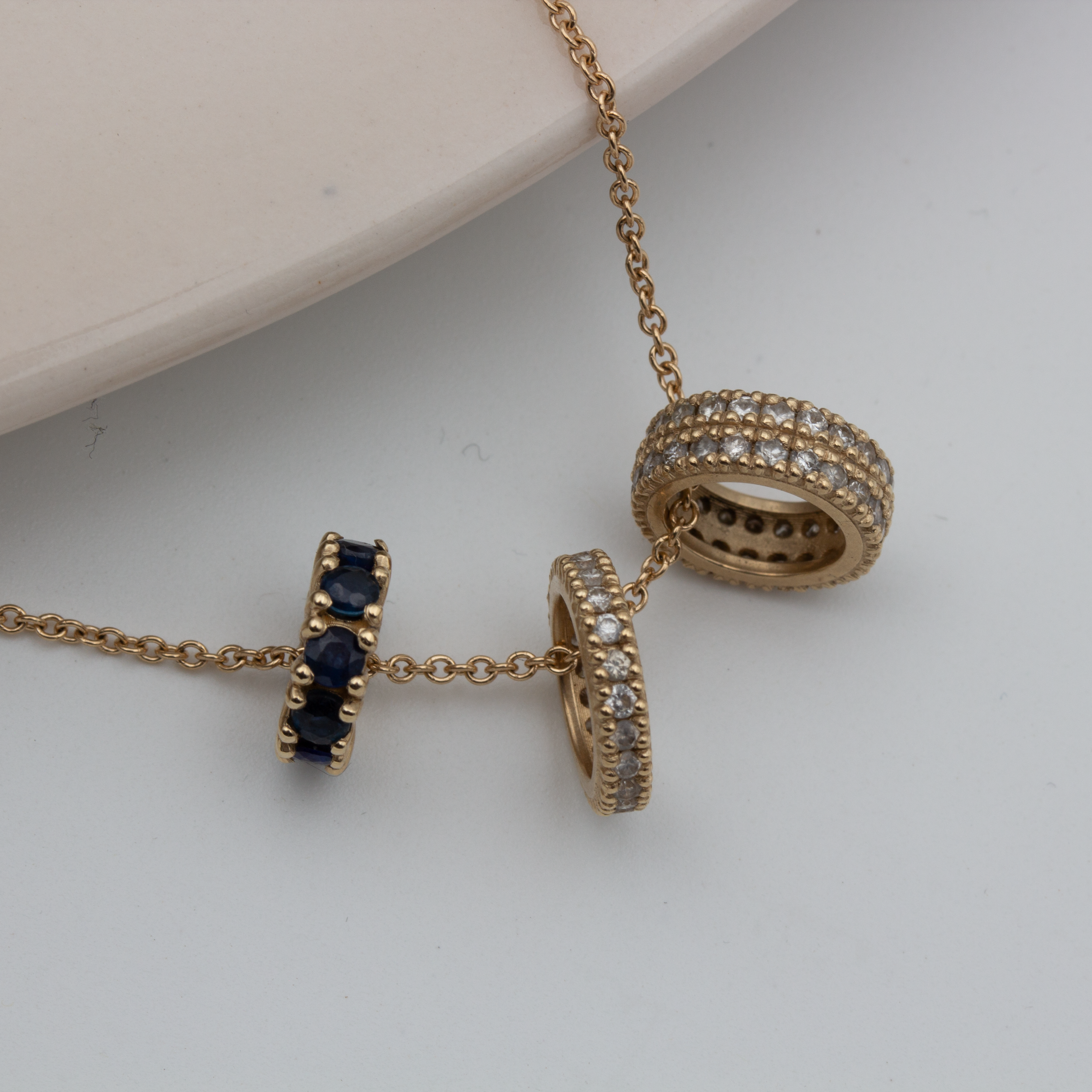 Single Pave charm