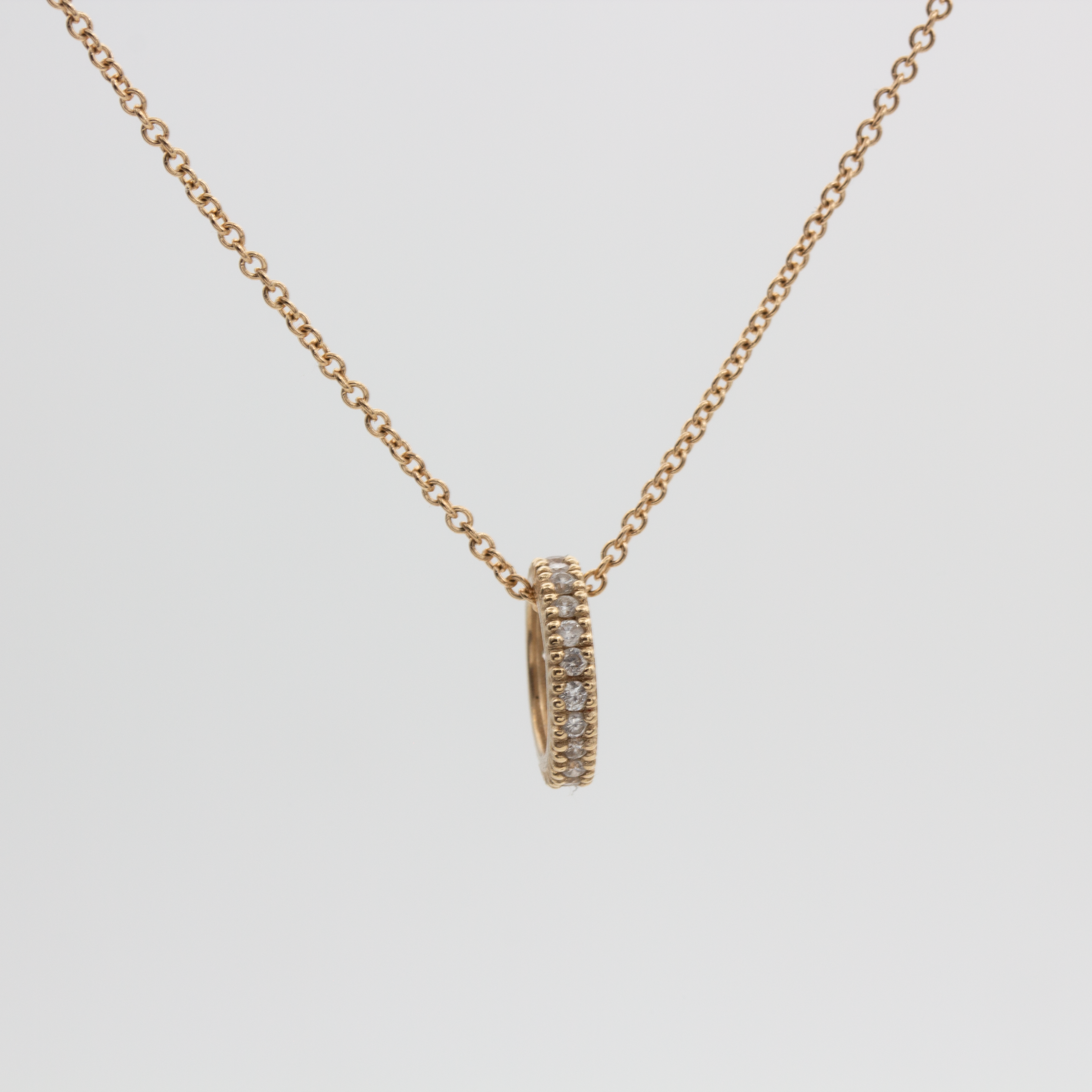Single Pave charm