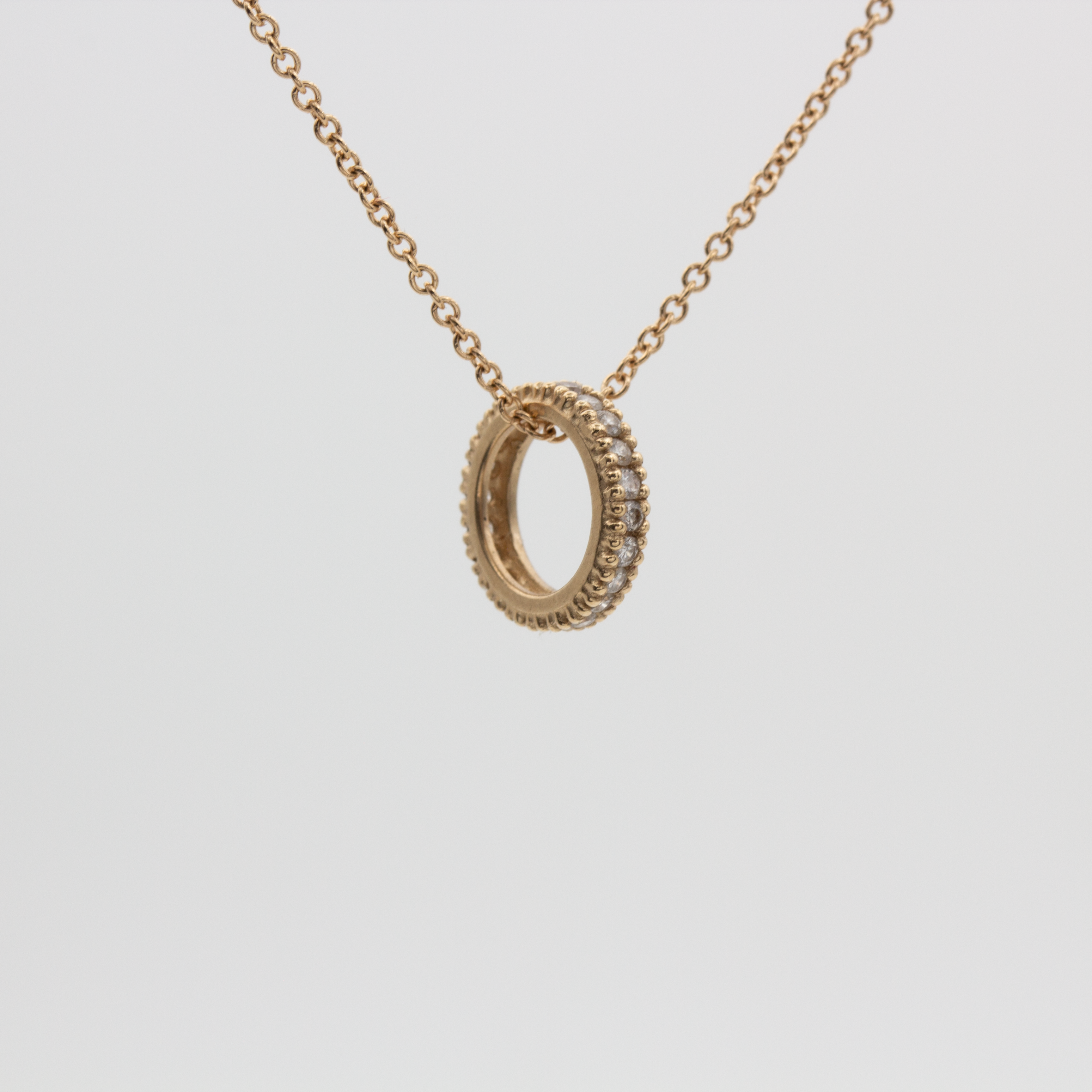 Single Pave charm